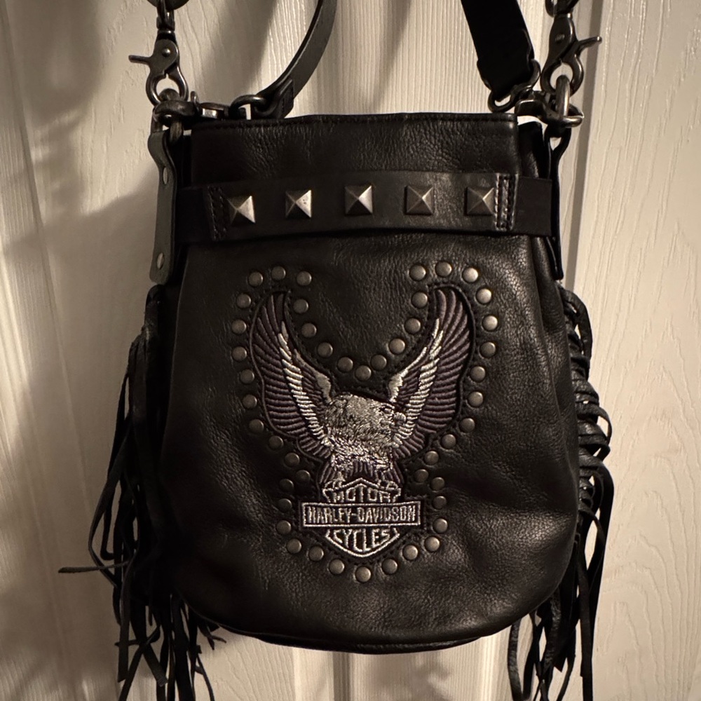 Harley-Davidson Leather Fringe crossbody bag